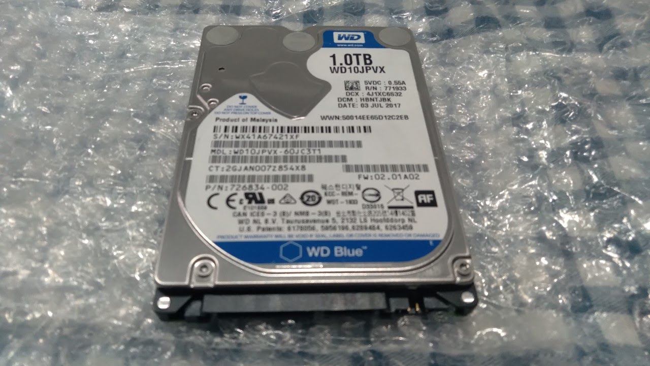 Короткий обзор жесткого диска WesternDigital WD Blue смотреть онлайн