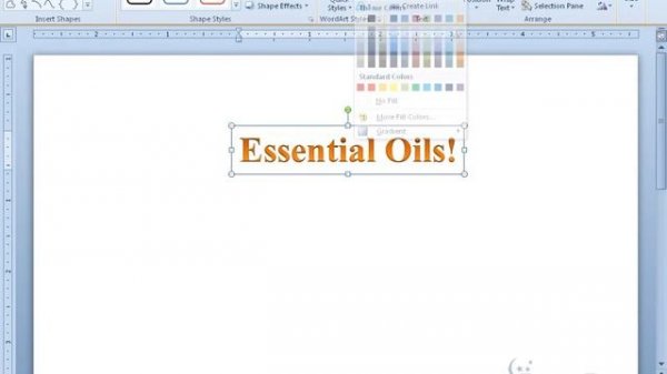 Microsoft Word 2010: WordArt