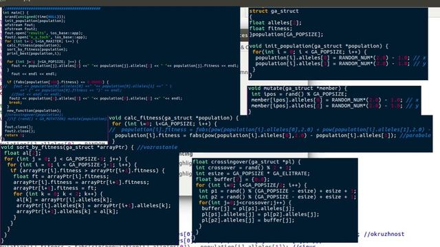 Как решить одно уравнение с двумя неизвестными в действительных числах? Генетический алгоритм решае смотреть онлайн