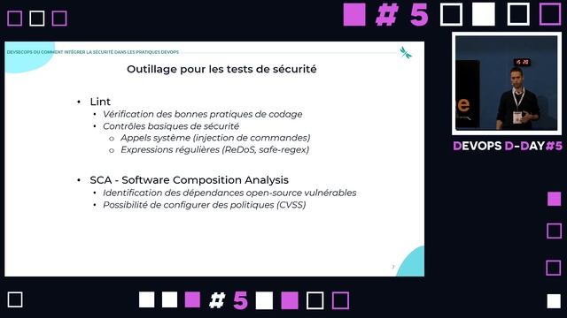 Giuliano IPPOLITI : DevSecOps, ou comment intégrer la sécurité dans les pratiques DevOps смотреть онлайн