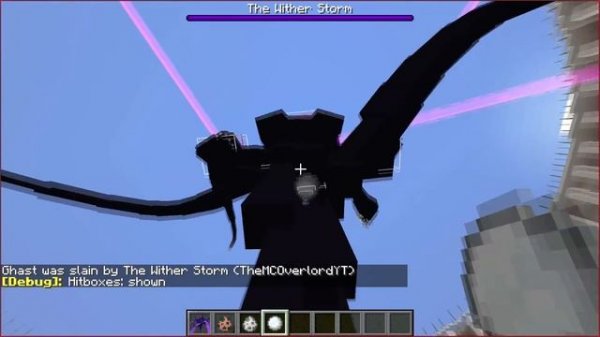 THE WITHER STORM MOD IN MINECRAFT! HOW TO SPAWN THE WITHER STORM!! Engender Mod With Creator!!
