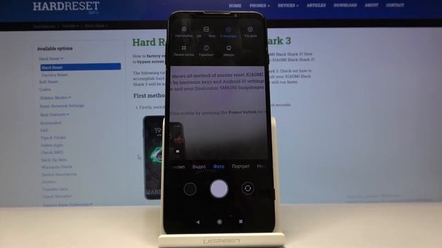 Как включить таймер камеры на XIAOMI Black Shark 3 — Задержка снимка смотреть онлайн