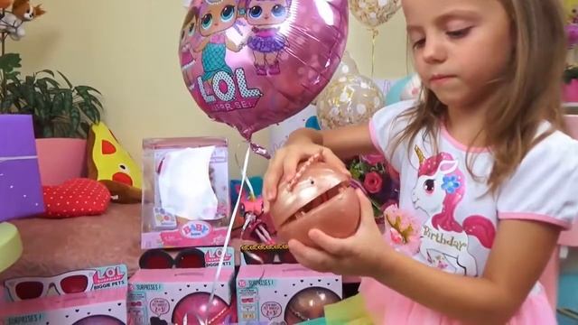 ПОДАРКИ на День Рождения Насти ИГРУШКИ для детей Собачка Chi Chi Love Пони LOL surprise смотреть онлайн