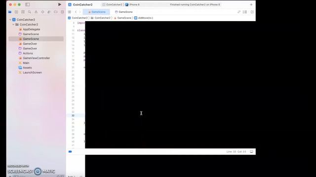 SpriteKit Collisions in a Character Game with Multiple Scenes смотреть онлайн