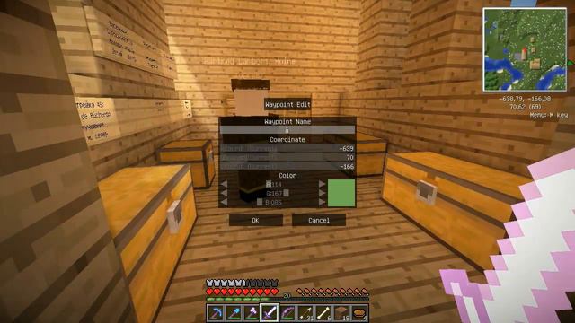 L.P по Minecraft с модом Shader часть 10 