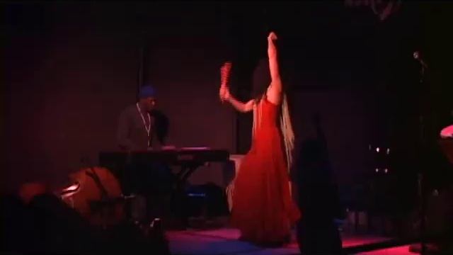 Flamenco - improvisation dance with abanico смотреть онлайн