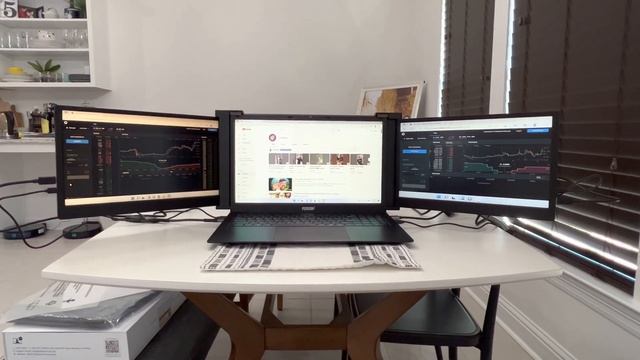FOPO Triple Portable Monitor SETUP (S19) смотреть онлайн