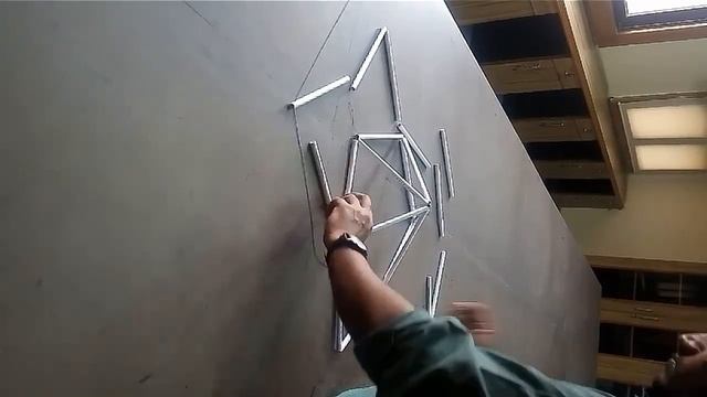 Icosahedron | paper stick maths model смотреть онлайн