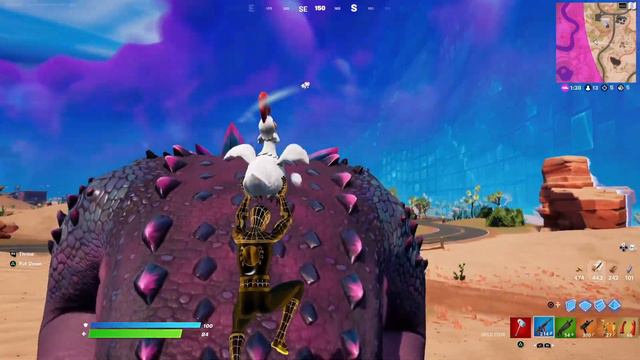 FORTNITE GOLD SPIDER-MAN WITH MYTHIC WEB SHOOTERS!