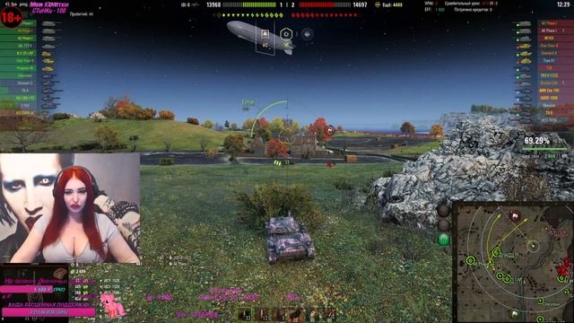 ??ДЕВУШКА ПРОТИВ ЭТИЛОВЫХ БОЙЦОВ WOT?? смотреть онлайн