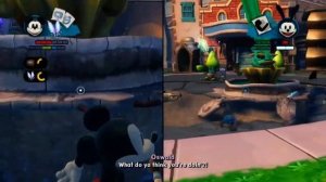 Epic Mickey 2: The Power of Two - Goofy's Fountain Mishap & Thanks for the memories Side Quests