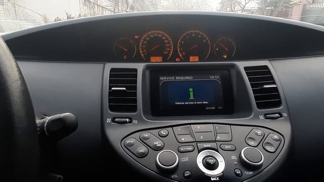 Считывание и сброс ошибок Nissan Primera P12 смотреть онлайн