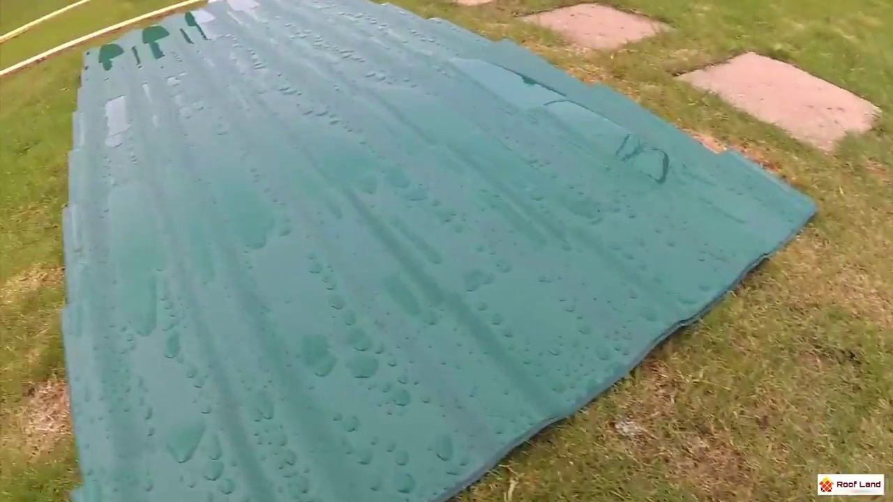 Металлочерепица Квинта+. Исполнение карниза без свеса листа и расположение саморезов