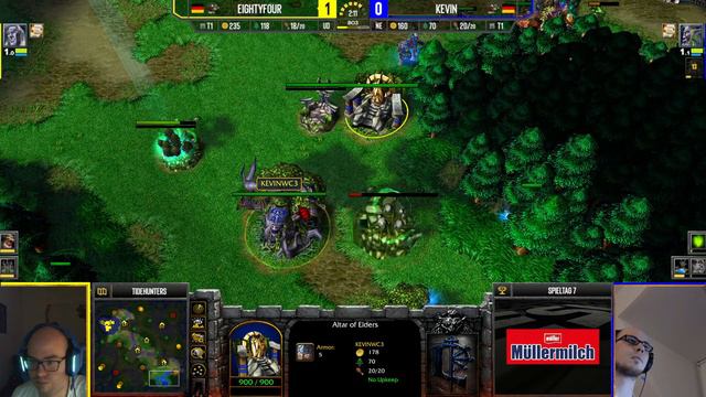 [DE] WC3 - ESL Meisterschaft Frühling 2023: [NE] Kevin vs Eightyfour [UD] (Spieltag 6) смотреть онлайн