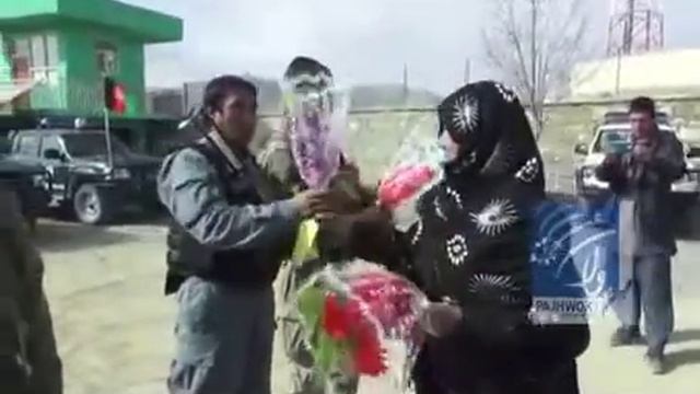 A group of policemen gratuated from Ghazni province смотреть онлайн