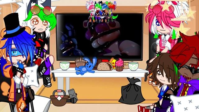 [FNaF] Security Breach react to Join us for a bite[]Sister Location song[]Part 19[] Lazy- смотреть онлайн