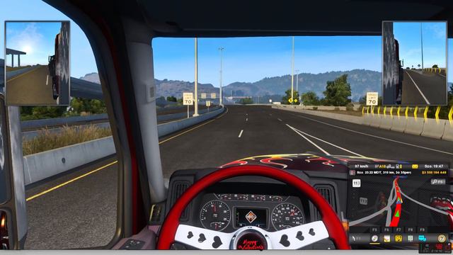 ATS - RED TRUCK !! смотреть онлайн