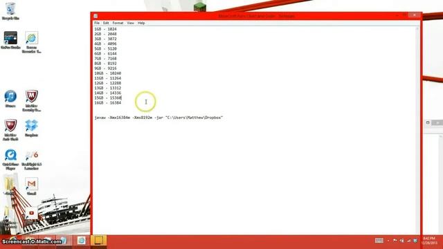How to add ram for minecraft. Windows смотреть онлайн