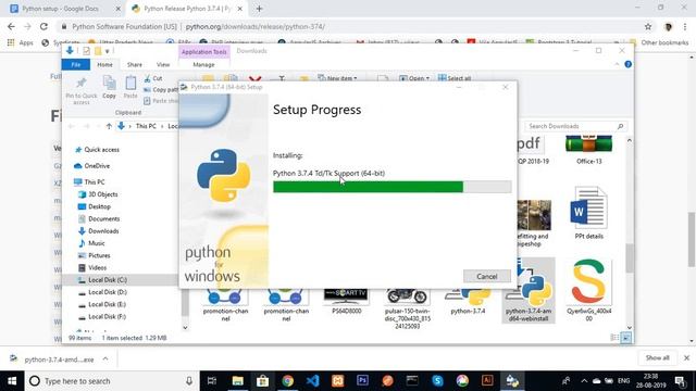 python setup windows 10 смотреть онлайн