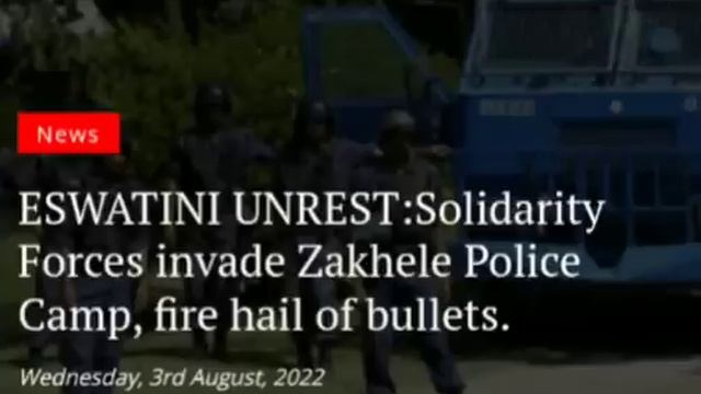 Emaswati React To Police Attacks || Courtesy Audio смотреть онлайн