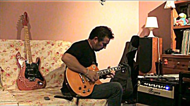 Eric Clapton - Autumn Leaves (instrumental guitar cover by Tasos P.) смотреть онлайн