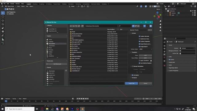 How to Import Models into Blender 3.6 смотреть онлайн
