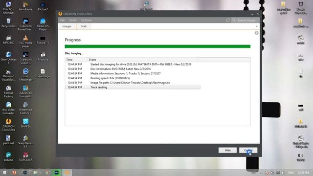 create DVD image (iso image) using daemon tools [ SINHALA ] смотреть онлайн