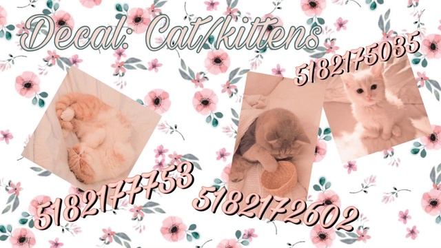 Bloxburg Decal: Aesthetic & cute animal decals - roblox смотреть онлайн