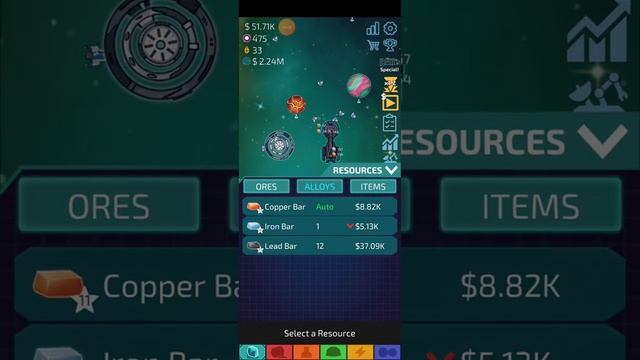 Idle Planet Miner | 10M galaxy in 12 min (3RD MAR,2022) смотреть онлайн