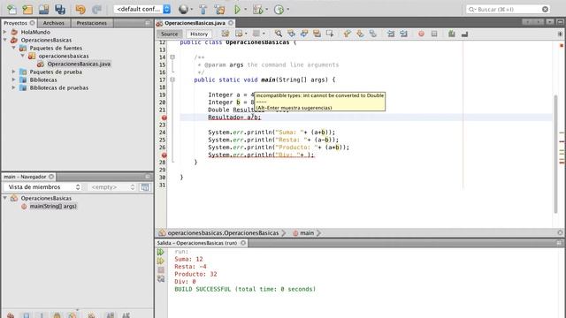 Operaciones básicas en Netbeans 8.2 Java, macOS Sierra смотреть онлайн