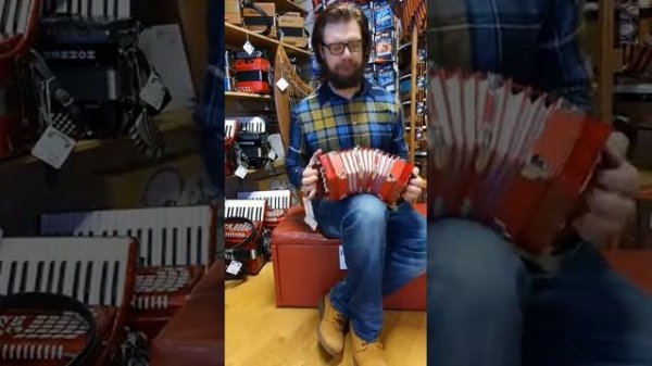 What’s Our Stock? // Scarlatti SC-20 C/G Anglo Concertina, 20 Key