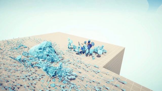 SKELETON ARMY + GIANT MAMMOTH vs EVERY GOD - Totally Accurate Battle Simulator TABS смотреть онлайн