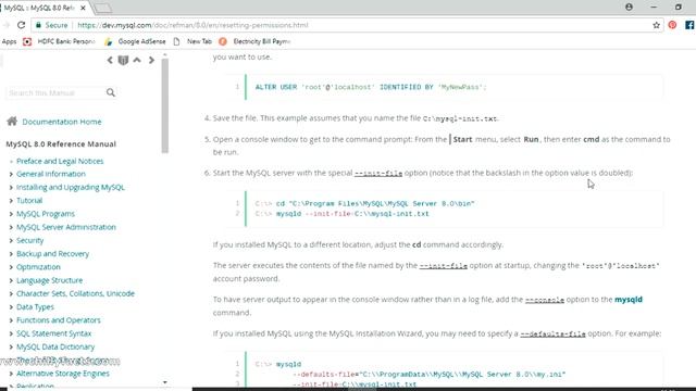 How to reset MySQL root Password смотреть онлайн