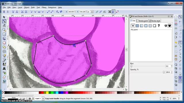 Inkscape Simple Drawing Tutorial смотреть онлайн