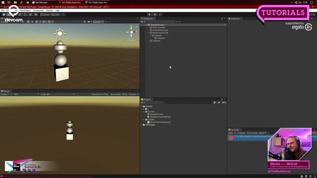 C# in Unity | Devcom Tutorials with @TheRealHellcat (2/7) смотреть онлайн