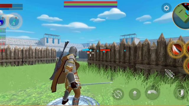 Игра про Средневековье мультиплеер Combat Magic: Splls & Swords смотреть онлайн