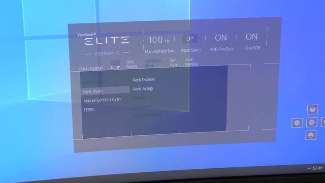 ViewSonic XG350R-C ultra geniş oyuncu monitörü testte смотреть онлайн