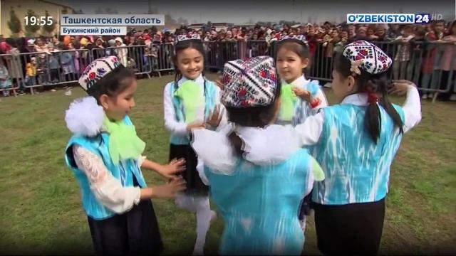 Праздничные мероприятия посвящённые всенародному празднику Навруз смотреть онлайн