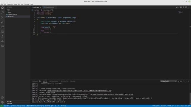Unit Testing with CMake's CTest [Ep 7] смотреть онлайн