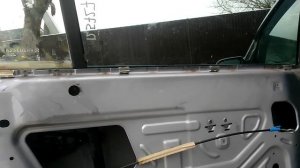 Замена стекла задней двери Opel Zafira B