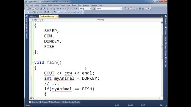 C++ Enums смотреть онлайн