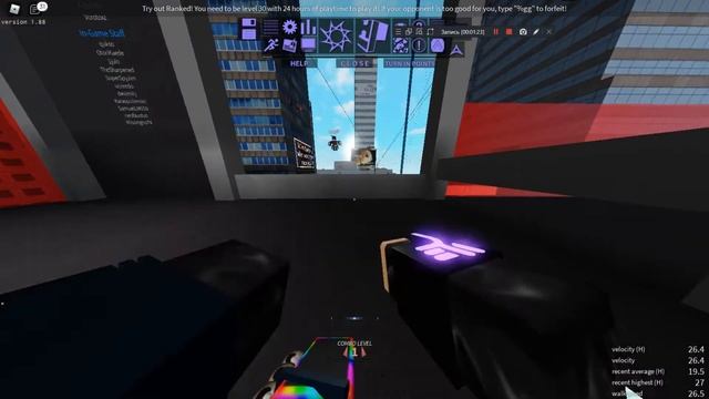 Как сделать рывок граплером в Роблокс паркур смотреть онлайн