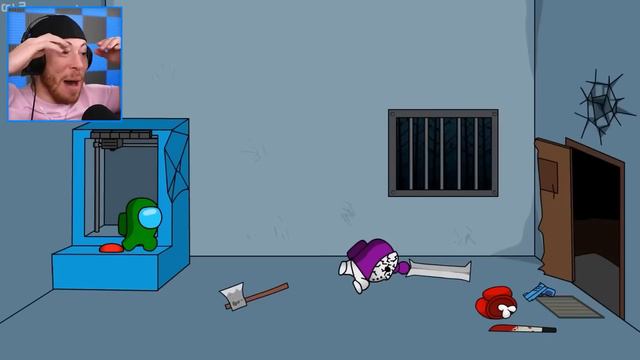 FUNNY ANIMATIONS That will Make you LAUGH (Among Us) смотреть онлайн