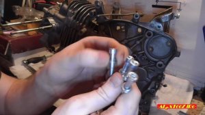 Сборка двигателя 188F - GX390 - Первый запуск.