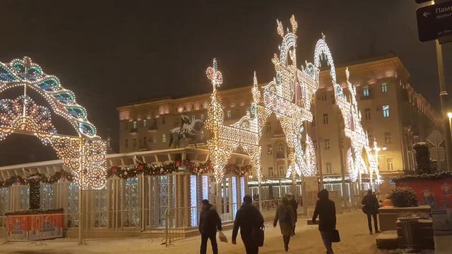 Москва готовиться встретить Новый год смотреть онлайн