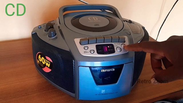 AIWA CSD ES255 BOOMBOX sold смотреть онлайн