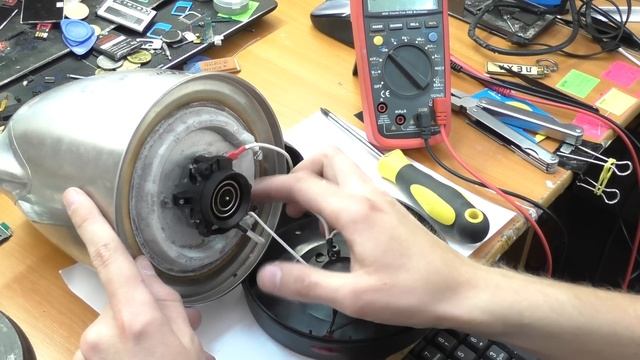 По этапный ремонт любого дискового чайника! смотреть онлайн