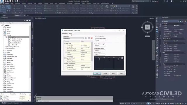 Creating Grading Styles in Civil 3D 2018, 2019, 2020, 2021 смотреть онлайн