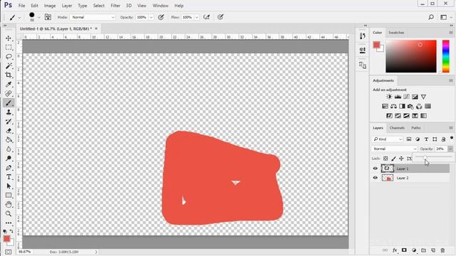 Непрозрачность и Альфа канал. Видеоуроки Photoshop смотреть онлайн