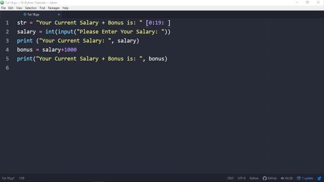 Python tutorial 18: Python Slice Operator Part 3 by Manish Sharma смотреть онлайн